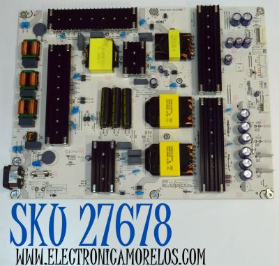 FUENTE DE PODER ORIGINAL PARA TV HISENSE / NUMERO DE PARTE 353641 / RSAG7.820.13535/ROH / 13535-C / CQC13134095636 / HDCEM1 / PANEL HD750H3U73-T0LN / MODELO 75U75N