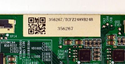 T-CON ORIGINAL PARA TV HISENSE / NUMERO DE PARTE 356267 / RSAG7.820.12847/ROH / TCFZ248WB24B / PANEL HD750H3U73-T0LN / DISPLAY HV750QUB-E94 / MODELO 75U75N - Imagen 3