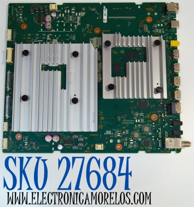 MAIN ORIGINAL PARA TV SONY BRAVIA 4K UHD HDR GOOGLE TV / NUMERO DE PARTE A5056853A 218 / 101227071 / A-5056-853-A 218 / PANEL YDDM085DGU11 / DISPLAY T850QVN03.K / MODELO XR-85X90CL / XR85X90CL