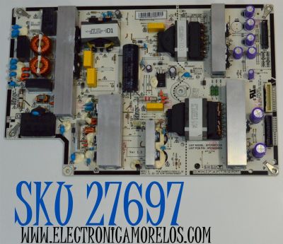 FUENTE DE PODER ORIGINAL PARA TV LG / NUMERO DE PARTE EAY65768827 / EAX69117404 / EAX69117404(1.4) / 65768827 / EPCA26CC1A / 3PCR03067A / LGP48CX-20OP / PANEL AC480AQL / MODELO OLED48C2AUA / OLED48C2AUA.DUSQLJR