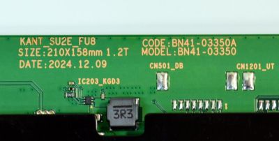 MAIN ORIGINAL PARA TV SAMSUNG 4K UHD HDR / NUMERO DE PARTE BN96-59909E / BN41-03350A / BN41-03350 / KANT_SU2E_FU8 / BN9659909E / PANEL CY-BF085HGAV3H / DISPLAY T850QVN04.F / BOARD 85T14 S0P XC / 85T14 S19 XL / 85T14 S18 XR / MODELO UN85U8000FBXZA AB01 - Imagen 4