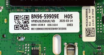 MAIN ORIGINAL PARA TV SAMSUNG 4K UHD HDR / NUMERO DE PARTE BN96-59909E / BN41-03350A / BN41-03350 / KANT_SU2E_FU8 / BN9659909E / PANEL CY-BF085HGAV3H / DISPLAY T850QVN04.F / BOARD 85T14 S0P XC / 85T14 S19 XL / 85T14 S18 XR / MODELO UN85U8000FBXZA AB01 - Imagen 3