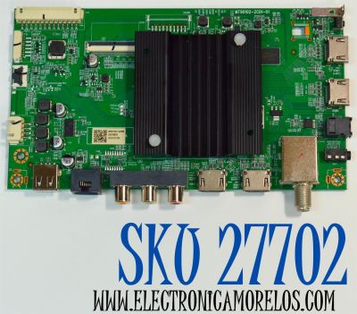 MAIN ORIGINAL PARA TV ROKU SELECT SERIES 4K UHD HDR / NUMERO DE PARTE 515C90102M05 / MT90102-ZC01-01 / M05/1621-02986 / 2010121763 / DISPLAY ST5461D18-2 VER.2.1 / BOARD CSU05-XR-1 / CSU05-XL-1 / MODELO 55R4A5X