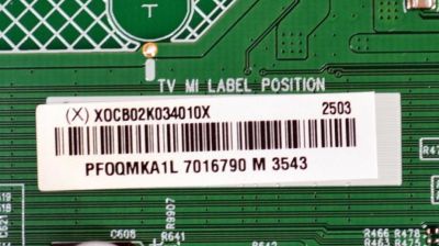 MAIN FUENTE COMBO ORIGINAL PARA TV ONN ROKU / NUMERO DE PARTE XOCB02K034 / 715GF257-C01-000-004I / X0CB02K034 / (X)XOCB02K034010X / T24219-TX / PANEL TPT320B5-XVN02.A / DISPLAY T320XVN02.G / BOARD 32T24 C0T CTRL / MODELO 100012589 32" - Imagen 5