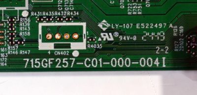 MAIN FUENTE COMBO ORIGINAL PARA TV ONN ROKU / NUMERO DE PARTE XOCB02K034 / 715GF257-C01-000-004I / X0CB02K034 / (X)XOCB02K034010X / T24219-TX / PANEL TPT320B5-XVN02.A / DISPLAY T320XVN02.G / BOARD 32T24 C0T CTRL / MODELO 100012589 32" - Imagen 4