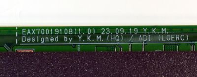 MAIN ORIGINAL PARA TV LG 4K UHD HDR SMART TV / NUMERO DE PARTE EBT67871402 / EAX70019108 / EAX70019108(1.0) / 67871402 / PANEL AC480AQW / MODELO OLED48C4AUA / OLED48C4AUA.DUSQLJR - Imagen 2