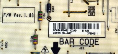 FUENTE DE PODER ORIGINAL PARA TV LG / NUMERO DE PARTE 37906511 / EAX70176803 / EAX70176803(1.0) / LGPS55C4-24OP / PANEL AC550AQW / MODELO OLED55C4AUA / OLED55C4AUA.DUSQLJR - Imagen 4