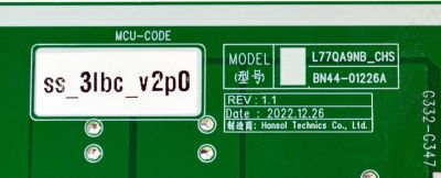 LED DRIVER ORIGINAL PARA TV SAMSUNG / NUMERO DE PARTE BN44-01226A / L77QA9NB_CHS / BN4401226A / PANEL CY-AD077FLLV2H / DISPLAY BN96-58110B / MODELO QN77S95DDFXZA FD01 / QN77S95DAFXZA - Imagen 3