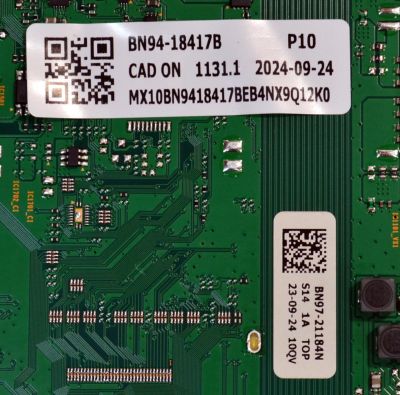 MAIN ORIGINAL PARA TV SAMSUNG 4K UHD HDR SMART TV / NUMERO DE PARTE BN94-18417B / BN41-03246A / BN41-03246 / BN9418417B / BN97-21184N  /MODELO QN83S90DDE - Imagen 2