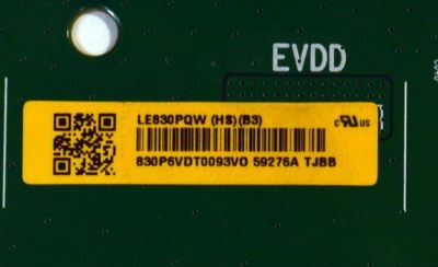 T-CON ORIGINAL PARA TV SAMSUNG / NUMERO DE PARTE 6871L-7727A / 6870C-1051A / LE830PQW-HSB1-YJ1 / LE830PQW (HS)(B3) / 7727A / MODELO QN83S90DDE - Imagen 4