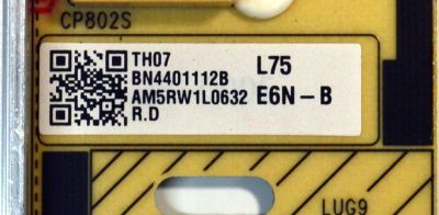 FUENTE DE PODER ORIGINAL PARA TV SAMSUNG / NUMERO DE PARTE BN44-01112B / L75E6N_BHS / BN4401112B / MODELOS UN75CU8000BXZA UB01 / UN75CU8000FXZA CB02 / HG75BU800NFXZA UA01 / HG75BU800NFXZA UA02 / UN75DU8000B - Imagen 2