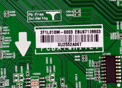 MIAN ORIGINAL PARA TV LG 4K UHD HDR SMART TV / NUMERO DE PARTE EBU67128803 / EAX69763504 / EAX69763504(1.0) / 67128803 / PANEL HC500EQF-VKGA1-214X / DISPLAY PT500GT03-1 VER.1.0 / MODELO 50QNED80AQA / 50QNED80AQA.BUSSLJM - Imagen 2