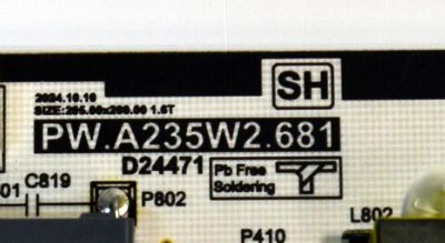 FUENTE DE PODER ORIGINAL PARA TV LG / NUMERO DE PARTE 60101-05751 / PW.A235W2.681 / 430033399 / M25010013 / PANEL BOEB860WQ1TF2E / DISPLAY HF860QUB-F2E / MODELO 86UA7500ZUA / 86UA7500ZUA.CUSFBH - Imagen 3