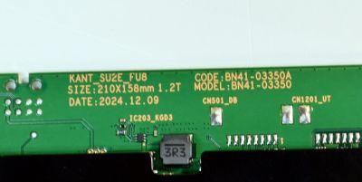 MAIN ORIGINAL PARA TV SAMSUNG 4K UHD HDR SMART TV / NUMERO DE PARTE BN96-61266U / BN41-03350A / BN41-03350 / KANT_SU2E_FU8 / BN9661266U / PANEL CY-BF075HGHV8H / DISPLAY ST7461D03-9 V2.1 / MODELO UN75U8000FDXZA / UN75U8000FDXZA CB01 - Imagen 4