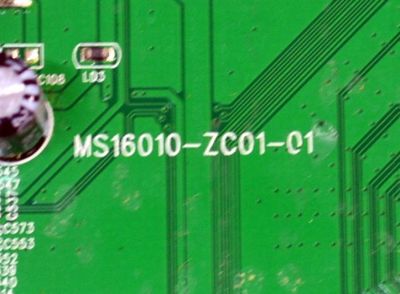 MAIN ORIGINAL PARA TV RCA 4K UHD HDR ROKU TV / NUMERO DE PARTE 515C16010M07 / MS16010-ZC01-01 / M07/2010091995/40 / 1010526021-01639 / PANEL CC580PV7D / MODELO RTRU5827-UC - Imagen 2
