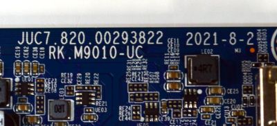 MAIN ORIGINAL PARA TV ONN ROKU 4K UHD HDR / NUMERO DE PARTE JUC7.820.00293822 / RK.M9010-UC / 18134210034 / 2E08922A0 / PANEL C500Y19-5C / DISPLAY CC500PV5D VER.17 / MODELO 100012585 50" - Imagen 4