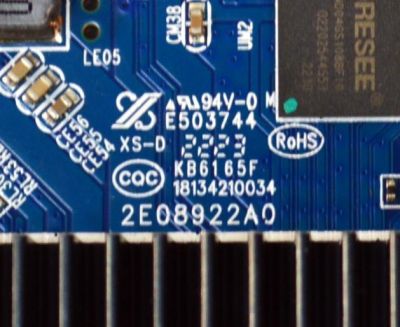 MAIN ORIGINAL PARA TV ONN ROKU 4K UHD HDR / NUMERO DE PARTE JUC7.820.00293822 / RK.M9010-UC / 18134210034 / 2E08922A0 / PANEL C500Y19-5C / DISPLAY CC500PV5D VER.17 / MODELO 100012585 50" - Imagen 3