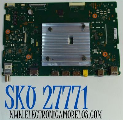 MAIN ORIGINAL PARA TV SONY BRAVIA 4K UHD HDR GOOGLE TV / NUMERO DE PARTE A5059081B 684 / 101641711 / A-5059-081-B 684  / PANEL BOEI650WQ1 / DISPLAY HV650QUB-F9L / MODELO XR-65X90CL / XR65X90CL