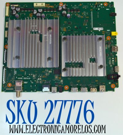 MAIN ORIGINAL PARA TV SONY BRAVIA 4K UHD HDR GOOGLE TV / NUMERO DE PARTE A5056076A 256 / 101480811 / A-5056-076-A 256 / PANEL YDCS075MES02 / DISPLAY ST7461D02-K VER.2.1 / MODELO XR-75X93L / XR75X93L