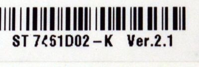 MAIN ORIGINAL PARA TV SONY BRAVIA 4K UHD HDR GOOGLE TV / NUMERO DE PARTE A5056076A 256 / 101480811 / A-5056-076-A 256 / PANEL YDCS075MES02 / DISPLAY ST7461D02-K VER.2.1 / MODELO XR-75X93L / XR75X93L - Imagen 2