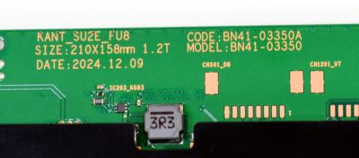 MAIN ORIGINAL PARA TV SAMSUNG 4K UHD HDR / NUMERO DE PARTE BN96-61980M / BN41-03350A / BN41-03350 / KANT_SU2E_FU8 / BN9661980M  / PANEL CY-BF085HGNV3H / DISPLAY V850DJ2-Q01 / BN96-59943A / MODELO UN85U8000FBXZA / UN85U8000FBXZA DB03 - Imagen 3