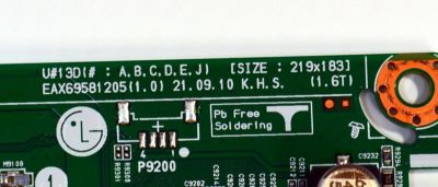 MAIN ORIGINAL PARA TV LG 4K UHD HDR SMART TV / NUMERO DE PARTE EBT67238406 / EAX69581205 / EAX69581205(1.0) / 67238406 / 36624843 / PANEL NC750TQG-VCKH3 / DISPLAY ST7461D01-8 VER.2.1 / MODELO 75UQ8000AUB / 75UQ8000AUB.AUSCLKR - Imagen 3