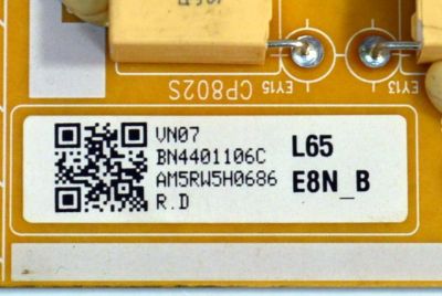 FUENTE DE PODER ORIGINAL PARA TV SAMSUNG / NUMERO DE PARTE BN44-01106C / L65E8N_BHS / TM902CS / BN4401106C / PANEL CY-QC065FGLV4H / DISPLAY LSF650FF16-R01 / BN96-54317A / MODELO QN65Q70CAFXZA / QN65Q70CAFXZA FD03 / QN65Q70CDFXZA FD01 - Imagen 3