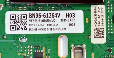 MAIN ORIGINAL PARA TV SAMSUNG 4K UHD HDR SMART TV / NUMERO DE PARTE BN96-61264V / BN41-03350A / BN41-03350 / KANT_SU2E_FU8 / BN9661264V / PANEL CY-BF065HGHV8H / DISPLAY ST6451D06-9 V2.1 / MODELO UN65U8000FBXZA / UN65U8000FBXZA CB01 - Imagen 4