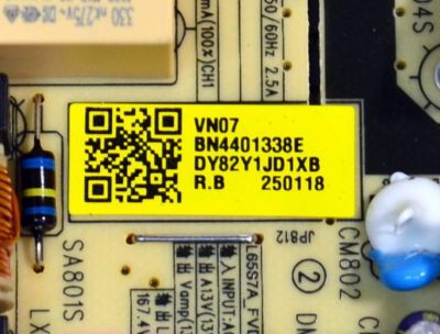 FUENTE DE PODER ORIGINAL PARA TV SAMSUNG / NUMERO DE PARTE BN44-01338E / L65S7A_FVD / BN4401338E / PANEL CY-BF065HGHV8H / DISPLAY ST6451D06-9 V2.1 / MODELO UN65U8000FBXZA / UN65U8000FBXZA CB01 - Imagen 3