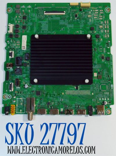 MAIN ORIGINAL PARA TV HISENSE 4K UHD HDR GOOGLE TV / NUMERO DE PARTE 354740 / RSAG7.820.13493/ROH / 354741 / 65U75LUA/00327 / N23513H / PANEL HD650H3U51-T0LN / DISPLAY T650QVN07.H / MODELO 65U75N