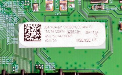 MAIN ORIGINAL PARA TV HISENSE 4K UHD HDR GOOGLE TV / NUMERO DE PARTE 354740 / RSAG7.820.13493/ROH / 354741 / 65U75LUA/00327 / N23513H / PANEL HD650H3U51-T0LN / DISPLAY T650QVN07.H / MODELO 65U75N - Imagen 4