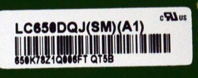 MAIN ORIGINAL PARA TV LG 4K UHD HDR SMART TV / NUMERO DE PARTE EBT66241501 / EAX69054801 / EAX69054801(1.0) / 66241501 / PANEL NC650DQG-AAHX1 / DISPLAY LC650DQJ (SM)(A1) / MODELO 65UT640S0UA / 65UT640S0UA.BUSYLKR - Imagen 2
