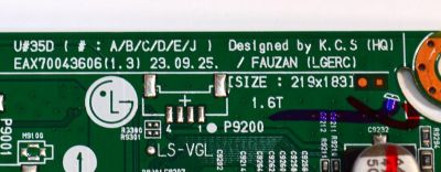 MAIN ORIGINAL PARA TV LG 4K UHD HDR SMART TV / NUMERO DE PARTE EBT67943702 / EAX70043606 / EAX70043606(1.3) / 67943702 / PANEL NC650TQG-AAKHA / MODELO 65UT8000AUA / 65UT8000AUA.BUSYLKR - Imagen 4