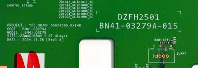 LED DRIVER ORIGINAL PARA TV SAMSUNG / NUMERO DE PARTE BN94-18543A / DZFH2501 / BN41-03279A-015 / BN41-03279A / BN41-03279 / BN9418543A / PANEL CY-QF075RMHV1H / DISPLAY ST746AD05-D V2.1 / MODELO QN75LS03FWDXZA / QN75LS03FWDXZA CA01 - Imagen 3