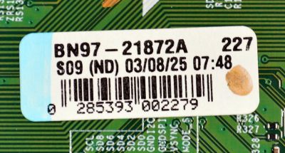 LED DRIVER ORIGINAL PARA TV SAMSUNG / NUMERO DE PARTE BN94-18543A / DZFH2501 / BN41-03279A-015 / BN41-03279A / BN41-03279 / BN9418543A / PANEL CY-QF075RMHV1H / DISPLAY ST746AD05-D V2.1 / MODELO QN75LS03FWDXZA / QN75LS03FWDXZA CA01 - Imagen 4