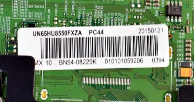 MAIN ORIGINAL PARA TV SAMSUNG 4K UHD HDR SMART TV / NUMERO DE PARTE BN94-08229K / BN41-02257B / BN41-02257 / BN9408229K / BN97-08855N / PANEL CY-KH065FSNV2H / DISPLAY V650DK2-QS1 REV.J2 / BOARD V650DK2-XLLQS1 / MODELO UN65HU8550FXZA / UN65HU8550FXZA QS04 - Imagen 4
