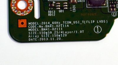 T-CON ORIGINAL PARA TV SAMSUNG / NUMERO DE PARTE BN96-38628A / BN41-02111A / BN41-02111 / BN9638628A / BN97-07969F / PANEL CY-JJ032BGLV4H / MODELO UN32J5205AFXZA / UN32J5205AFXZA FA05 - Imagen 3