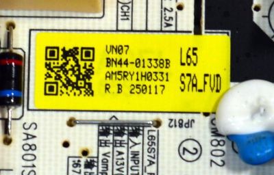 FUENTE DE PODER ORIGINAL PARA TV SAMSUNG / NUMERO DE PARTE BN44-01338B / L65S7A_FVD / BN4401338B / PANEL CY-BF065HGV8H / DISPLAY ST6451D06-9 V2.1 / MODELO UN65U8000FBXZA / UN65U8000FBXZA CB02 /UN58U8000FFXZX - Imagen 3