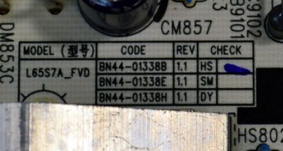 FUENTE DE PODER ORIGINAL PARA TV SAMSUNG / NUMERO DE PARTE BN44-01338B / L65S7A_FVD / BN4401338B / PANEL CY-BF065HGV8H / DISPLAY ST6451D06-9 V2.1 / MODELO UN65U8000FBXZA / UN65U8000FBXZA CB02 /UN58U8000FFXZX - Imagen 2