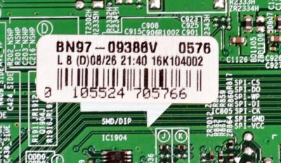 MAIN ORIGINAL PARA TV SAMSUNG / NUMERO DE PARTE BN94-10166V / BN41-02532A / BN41-02532 / BN9410166V / BN97-09386V / PANEL CY-GJ032BGLVAH / DISPLAY LSF320HN06-G01 / BN96-37038A / MODELO HG32NE478BFXZA / HG32NE478BFXZA FA01 - Imagen 5