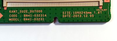 MAIN ORIGINAL PARA TV SAMSUNG 4K UHD HDR SMART TV / NUMERO DE PARTE BN96-59907G / BN41-03231A / BN41-03231 / KANT_SU2E_DU7000 / BN9659907G / PANEL CY-BD075HGEV2H / DISPLAY HV750QUB-F9B / MODELO UN75DU7200BXZA / UN75DU7200BXZA BC02 - Imagen 3