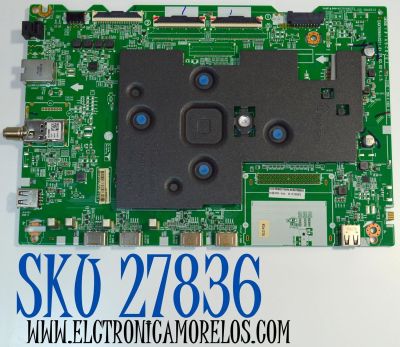 MAIN ORIGINAL PARA TV LG 4K UHD HDR SMART TV / NUMERO DE PARTE EBT67553802 / EAX70060402 / EAX70060402(1.0) / 67553802 / PANEL HC550EQG-ABKA1-2144 / DISPLAY HV550QUB-F1D / MODELO 55QNED75ARA / 55QNED75ARA.BUSFJLR