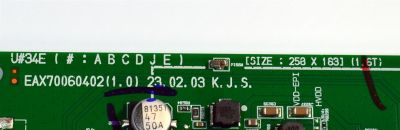 MAIN ORIGINAL PARA TV LG 4K UHD HDR SMART TV / NUMERO DE PARTE EBT67553802 / EAX70060402 / EAX70060402(1.0) / 67553802 / PANEL HC550EQG-ABKA1-2144 / DISPLAY HV550QUB-F1D / MODELO 55QNED75ARA / 55QNED75ARA.BUSFJLR - Imagen 4