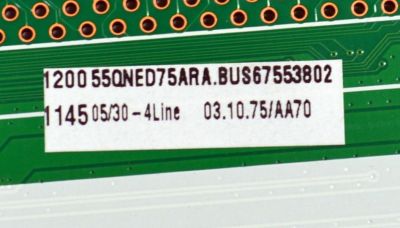 MAIN ORIGINAL PARA TV LG 4K UHD HDR SMART TV / NUMERO DE PARTE EBT67553802 / EAX70060402 / EAX70060402(1.0) / 67553802 / PANEL HC550EQG-ABKA1-2144 / DISPLAY HV550QUB-F1D / MODELO 55QNED75ARA / 55QNED75ARA.BUSFJLR - Imagen 3