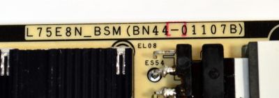 FUENTE DE PODER ORIGINAL PARA TV SAMSUNG / NUMERO DE PARTE BN44-01107B / L75E8N_BSM / BN4401107B / PANEL CY-QC075FGHV7H  / DISPLAY ST7461D04-1 VER.2.1 / BOARD CSU17-XM-1 / CSU17-XL-2 / CSU17-XR-1 / MODELO QN75Q70CDFXZA CD01 / QN75Q70CDFXZA CD05 - Imagen 2