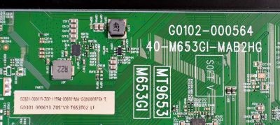 MAIN ORIGINAL PARA TV TCL 4K UHD HDR QLED / NUMERO DE PARTE G0301-000613 / G0102-000564 / 40-M653GI-MAB2HG / MT9653 / M653GI / G0301-000613-Z00 / PANEL LVU650NDJL / DISPLAY ST6451D08-6 VER.2.3 / BOARD CSU16-XR-1 / CSU16-XL-1 / CSU16-XM-2 / MODELO 65Q77K - Imagen 3