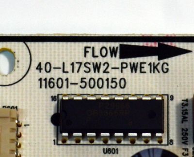 FUENTE DE PODER ORIGINAL PARA TV TCL / NUMERO DE PARTE G0504-000430 / 11601-500150 / 40-L17SW2-PWE1KG / G0504-000430-Z00 / 20388791 / PANEL LVU650NDJL / DISPLAY ST6451D08-6 VER.2.3 / BOARD CSU16-XR-1 / CSU16-XL-1 / CSU16-XM-2 / MODELO 65Q77K  - Imagen 3