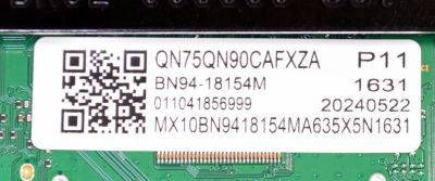 MAIN ORIGINAL PARA TV SAMSUNG 4K UHD HDR SMART TV / NUMERO DE PARTE BN94-18154M / BN41-03133B / BN41-03133 / BN9418154M / BN97-20424N / PANEL CY-TC075FLEV5H / DISPLAY HV750QUB-S9A / BN96-56261A / MODELO QN75QN90CAFXZA / QN75QN90CAFXZA BD02 - Imagen 3