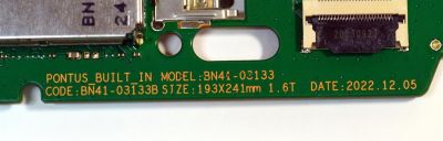 MAIN ORIGINAL PARA TV SAMSUNG 4K UHD HDR SMART TV / NUMERO DE PARTE BN94-18154M / BN41-03133B / BN41-03133 / BN9418154M / BN97-20424N / PANEL CY-TC075FLEV5H / DISPLAY HV750QUB-S9A / BN96-56261A / MODELO QN75QN90CAFXZA / QN75QN90CAFXZA BD02 - Imagen 2