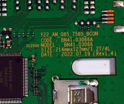 LED DRIVER ORIGINAL PARA TV SAMSUNG / NUMERO DE PARTE BN94-17797B / BN41-03066A / BN41-03066 / BN9417797B / DFVC2404 / BN41-03066A-014 / PANEL CY-TC075FLEV5H / MODELO HV750QUB-S9A / BN96-56261A / MODELO QN75QN90CAFXZA / QN75QN90CAFXZA BD02 - Imagen 4